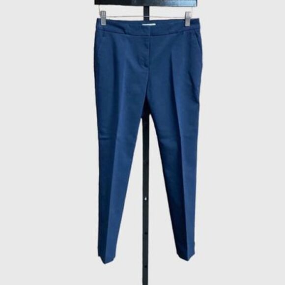 H&M Navy Ankle Dress Pants Size 4 - Picture 1 of 6